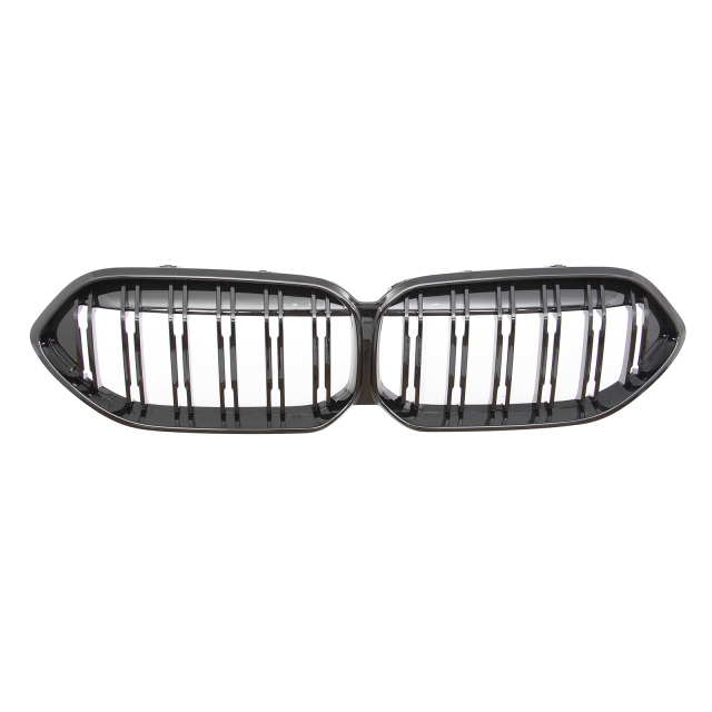 Nieren Grill glanz Schwarz Doppelsteg passend für BMW 2er Gran Coupe F44