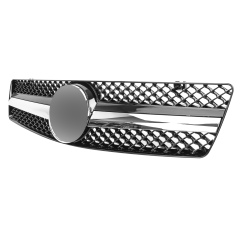 Kühlergrill glanz Schwarz Chrom AMG Look passend für Mercedes SL R129