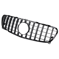 Kühlergrill glanz Schwarz GT Panamericana passend für Mercedes GLA X156 Facelift