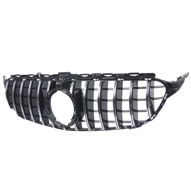 Kühlergrill Chrom GT Panamericana passend für Mercedes C-Klasse W205 S205 C205 A205 Facelift