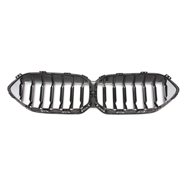 Nieren Grill glanz Schwarz Einzelsteg passend für BMW 2er Gran Coupe F44