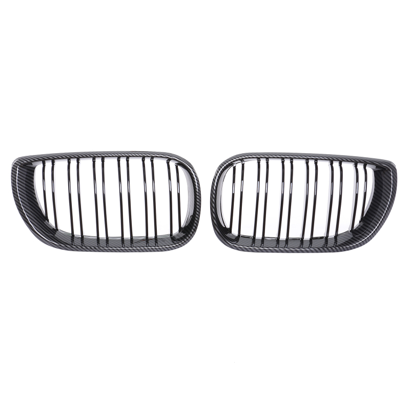Nieren Grill Carbon Look Doppelsteg passend für BMW 3er E46 Facelift