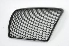 Passt für Audi A6 C6 Waben Grill Kühlergrill Front Grill Schwarz Glanz 08-11