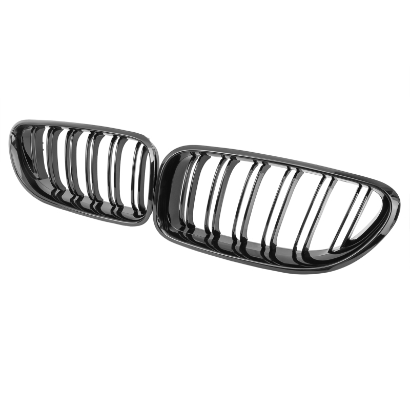 Nieren Grill glanz Schwarz Doppelsteg passend für BMW 6er F06 F12 F13