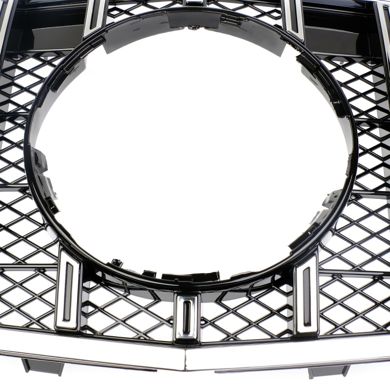 Kühlergrill Chrom GT Panamericana passend für Mercedes E-Klasse W212 S212 Vorfacelift