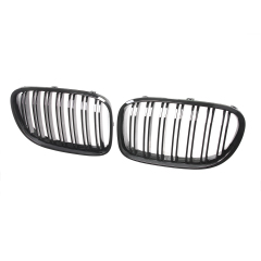 Nieren Grill glanz Schwarz Einzelsteg passend für BMW 7er F01 F02 F03 F04