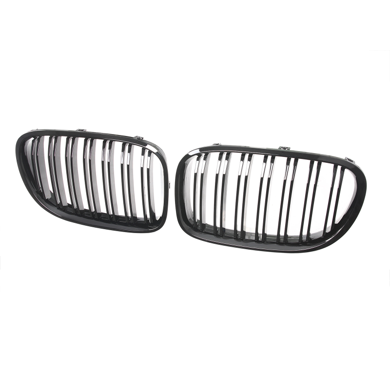 Nieren Grill glanz Schwarz Einzelsteg passend für BMW 7er F01 F02 F03 F04