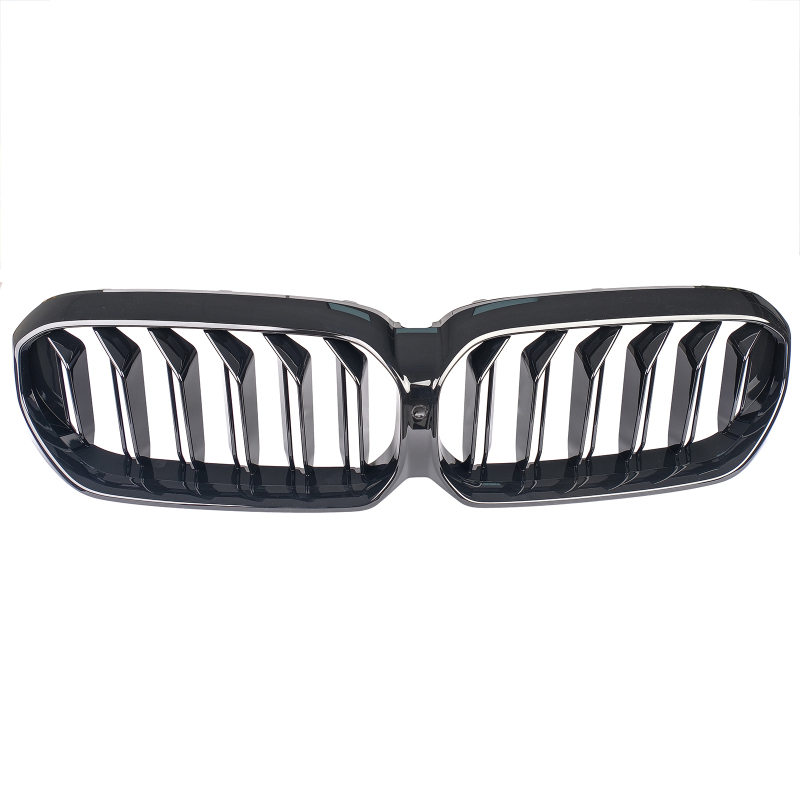 Nieren Grill glanz Schwarz Spezifisch Doppelsteg passend für BMW 5er G30 G31 Facelift