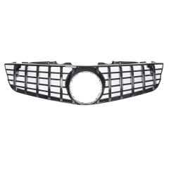Kühlergrill glanz Schwarz GT Panamericana passend für Mercedes SL R230 Zweite Facelift