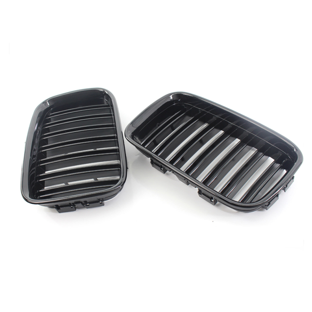 Nieren Grill glanz Schwarz Doppelsteg passend für BMW 3er E36 Vorfacelift