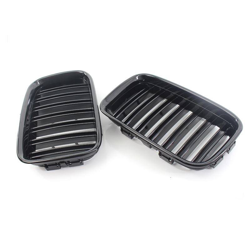 Nieren Grill glanz Schwarz Doppelsteg passend für BMW 3er E36 Vorfacelift