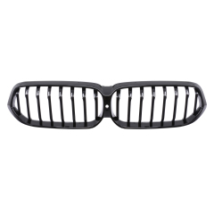 Nieren Grill glanz Schwarz Einzelsteg passend für BMW 6er G32 Facelift