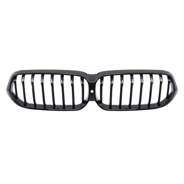 Nieren Grill glanz Schwarz Einzelsteg passend für BMW 6er G32 Facelift