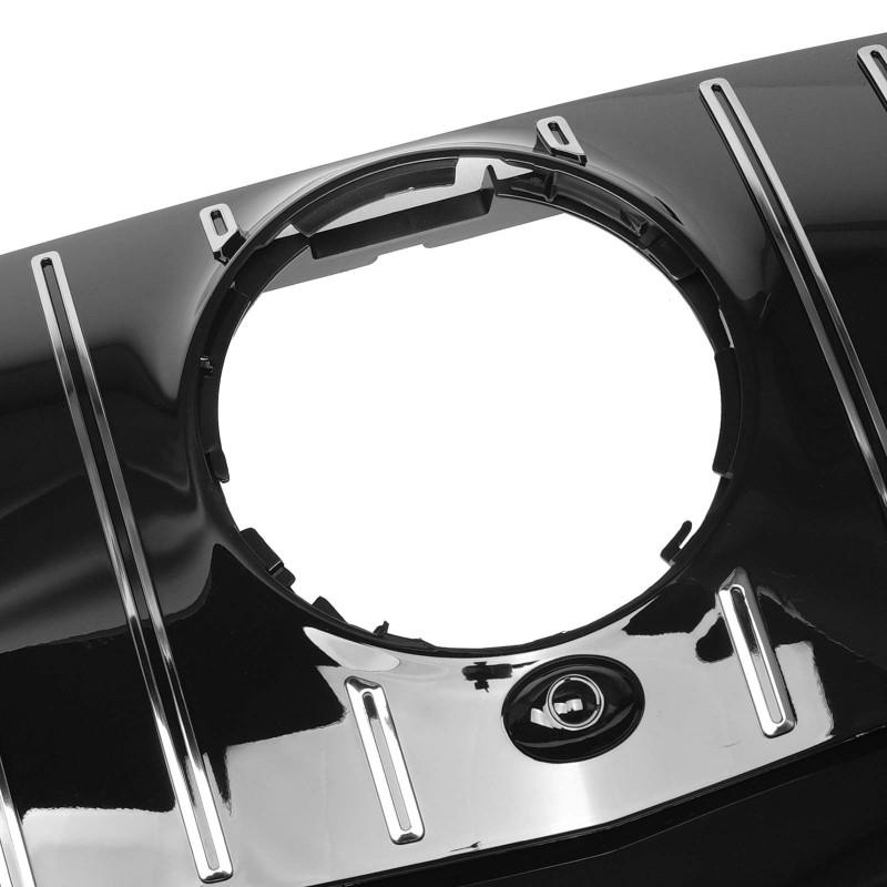 Kühlergrill Chrome Schwarz GT Panamericana passend für Mercedes EQC N293 W293 Serienausstattung