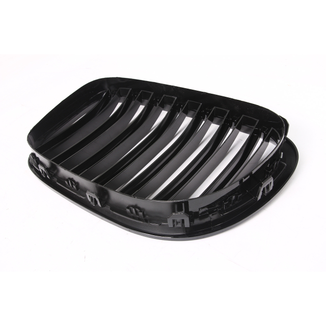 Nieren Grill glanz Schwarz Einzelsteg passend für BMW 7er F01 F02 F03 F04
