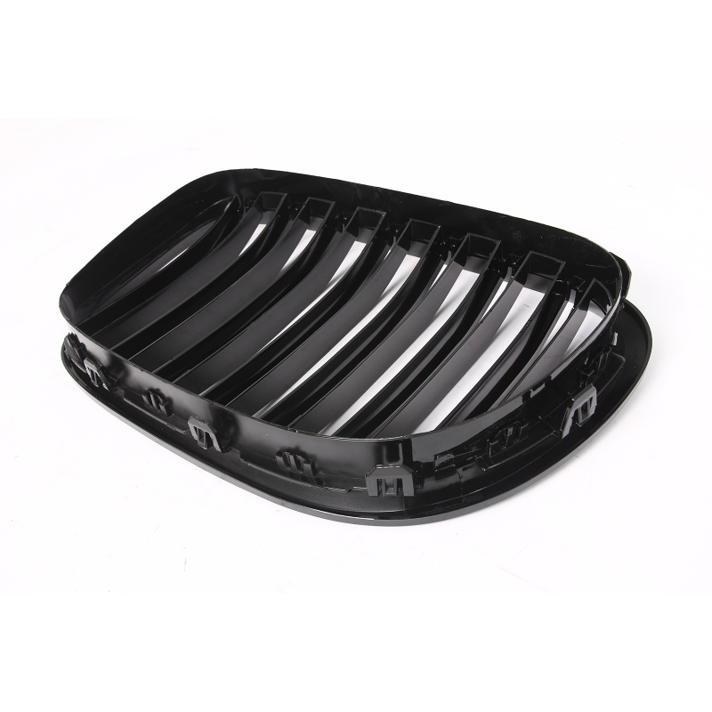 Nieren Grill glanz Schwarz Einzelsteg passend für BMW 7er F01 F02 F03 F04