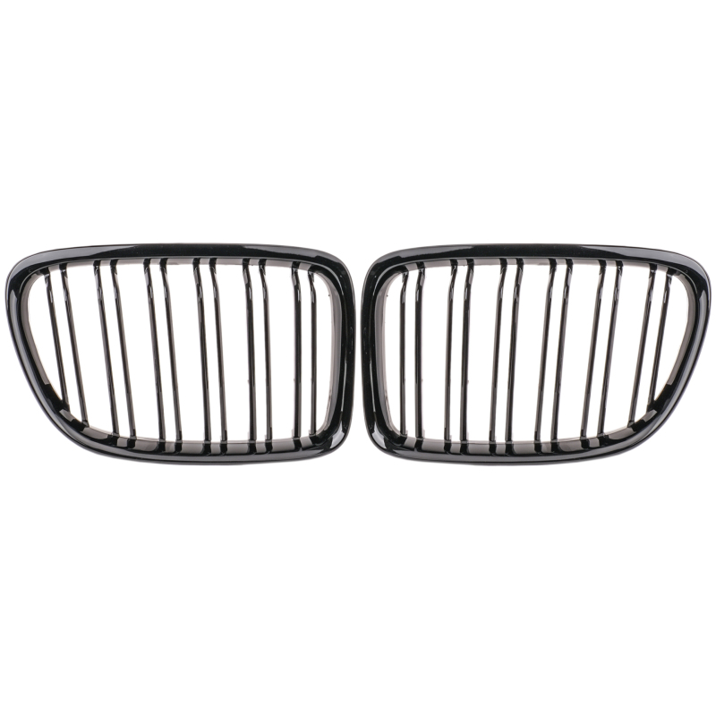 Nieren Grill glanz Schwarz Doppelsteg passend für BMW X1 E84