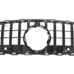 Kühlergrill glanz Schwarz GT Panamericana passend für Mercedes C-Klasse W206 S206 AMG-Paket