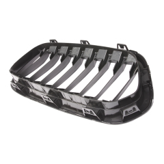 Nieren Grill glanz Schwarz Einzelsteg passend für BMW X2 F39
