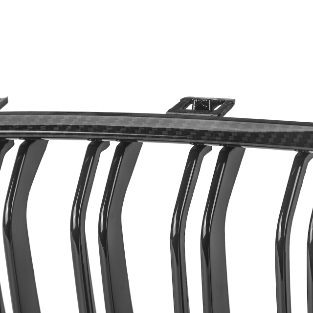 Nieren Grill Carbon Look Doppelsteg passend für BMW 3er F30 F31