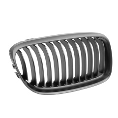 Nieren Grill matt Schwarz Einzelsteg passend für BMW 3er E90 E91 Facelift