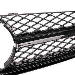 Kühlergrill glanz Schwarz AMG passend für Mercedes C-Klasse W204 C63 Vorfacelift