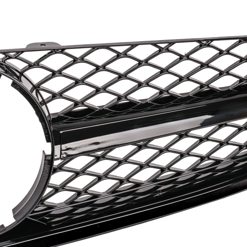 Kühlergrill glanz Schwarz AMG passend für Mercedes C-Klasse W204 C63 Vorfacelift
