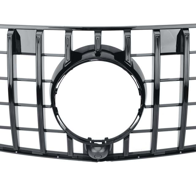 Kühlergrill glanz Schwarz GT Panamericana passend für Mercedes GLE W166 C292 AMG63