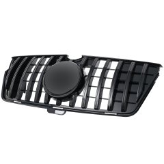 Kühlergrill glanz Schwarz GT Panamericana passend für Mercedes GL Grand Edition X164 Facelift