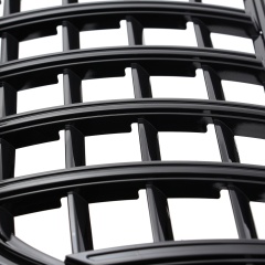 Kühlergrill glanz Schwarz GT Panamericana passend für Mercedes V-Klasse W447 Facelift AMG-Paket