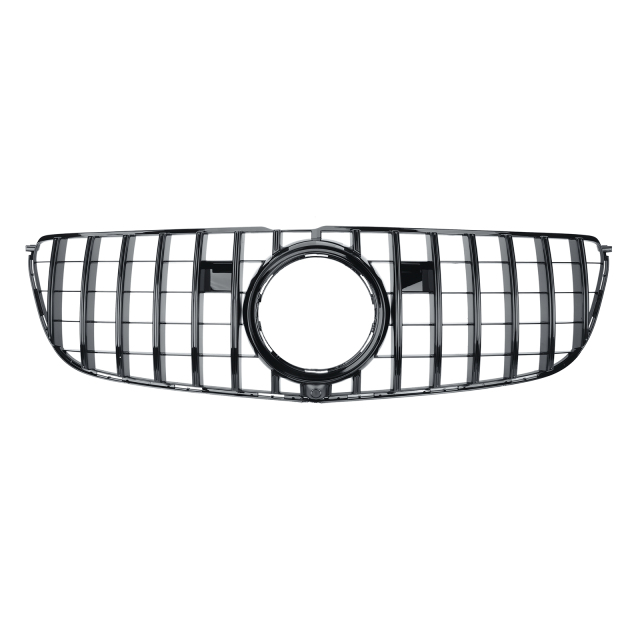 Kühlergrill glanz Schwarz GT Panamericana passend für Mercedes GLS X166