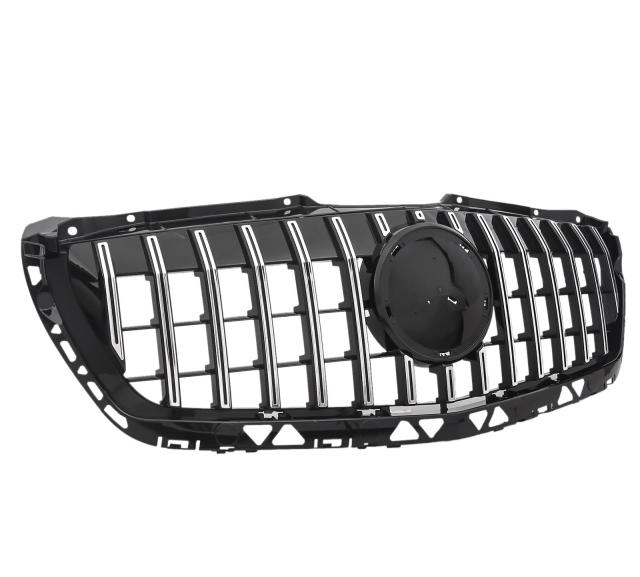 Kühlergrill Chrom GT Panamericana Grill Passend für Mercedes-Benz Sprinter W906 Facelift Bj. ab 09.2013-
