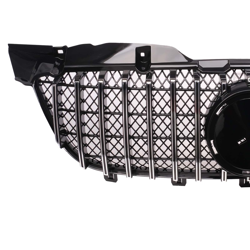 Kühlergrill Chrom GT Panamericana Grill Passend für Mercedes-Benz Sprinter W906 Vorfacelift Bj. bis 08.2013 mit Netz