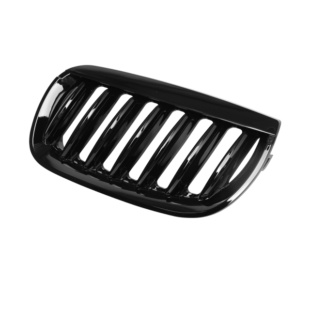 Kühlergrill Sport Grill Nieren Glanz Schwarz Einzelsteg für BMW X3 E83 vor LCI