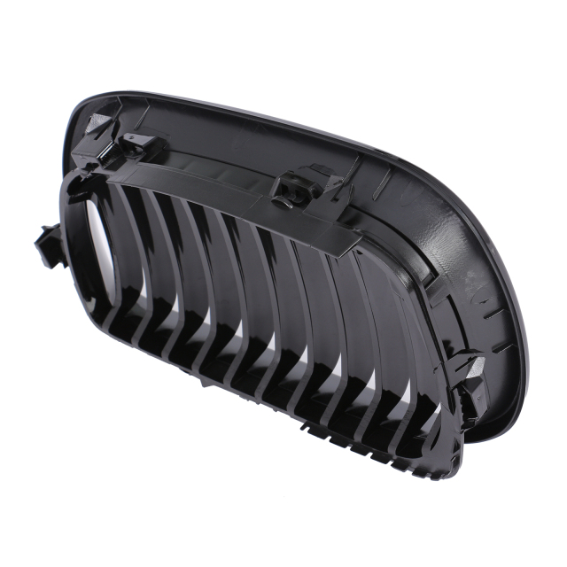 Nieren Grill glanz Schwarz Einzelsteg passend für BMW 3er E46 Facelift