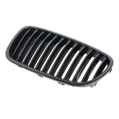 Nieren Grill glanz Schwarz Einzelsteg passend für BMW 5er F10 F11
