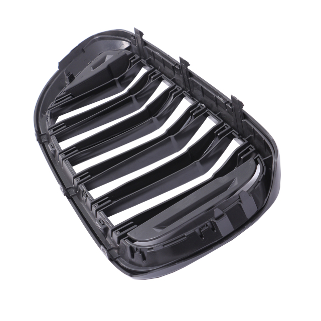 Nieren Grill glanz Schwarz Doppelsteg passend für BMW 6er G32 Vorfacelift