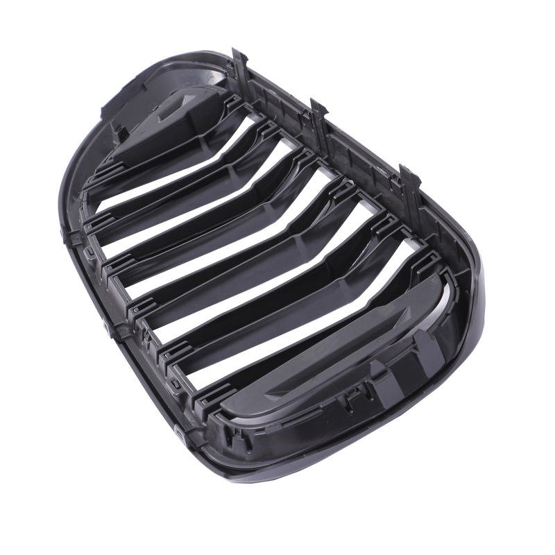 Nieren Grill glanz Schwarz Doppelsteg passend für BMW 6er G32 Vorfacelift