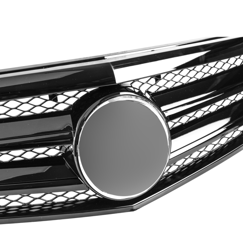 Kühlergrill glanz Schwarz passend für Mercedes E-Klasse W212 S212 Vorfacelift