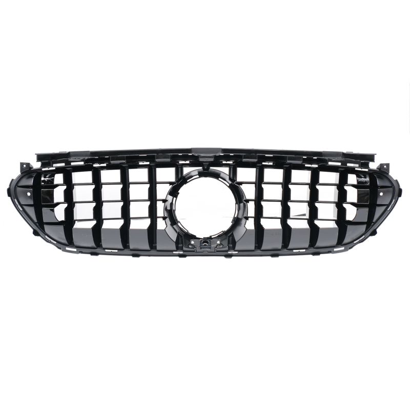 Kühlergrill glanz Schwarz GT Panamericana passend für Mercedes E-Klasse W213 E63 Vorfacelift