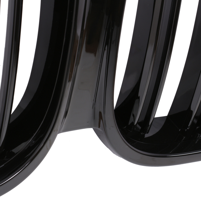 Nieren Grill glanz Schwarz Doppelsteg passend für BMW X1 F48 Facelift
