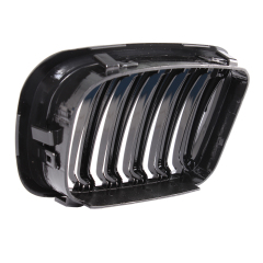 Nieren Grill glanz Schwarz Doppelsteg passend für BMW 3er E46 Vorfacelift