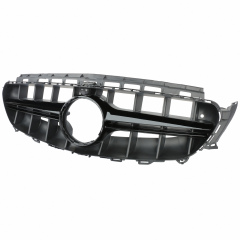 Kühlergrill glanz Schwarz AMG Look passend für Mercedes E-Klasse W213 S213 C238 A238 Vorfacelift