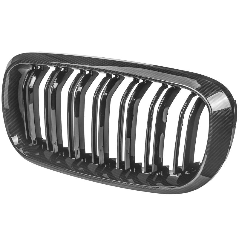 Nieren Grill Carbon Look Doppelsteg passend für BMW X5 F15 F16