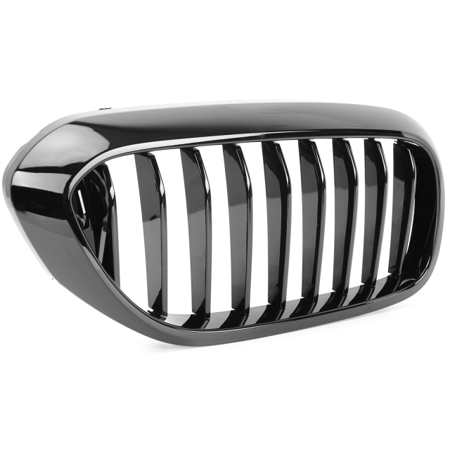 Nieren Grill glanz Schwarz Einzelsteg passend für BMW 5er G30 G31 Vorfacelift
