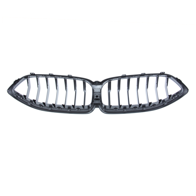 Nieren Grill glanz Schwarz Einzelsteg passend für BMW 8er G15 G14 G16 F92 F91 F93