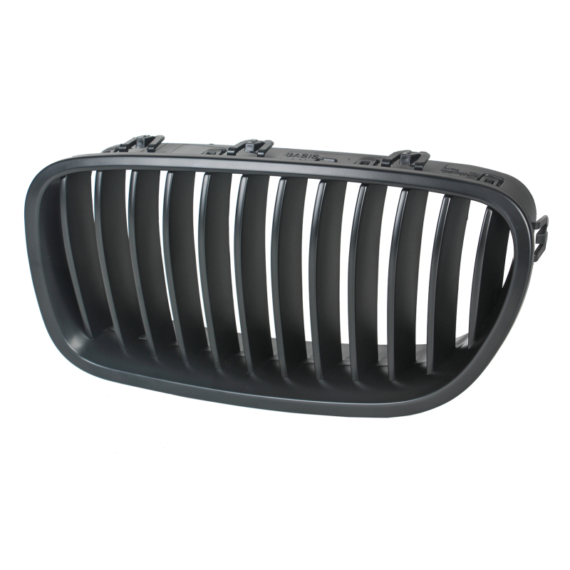 Nieren Grill matt Schwarz Einzelsteg passend für BMW 5er F10 F11
