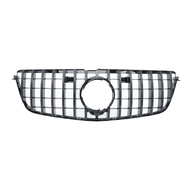 Kühlergrill glanz Schwarz GT Panamericana passend für Mercedes GL X166 AMG-Paket