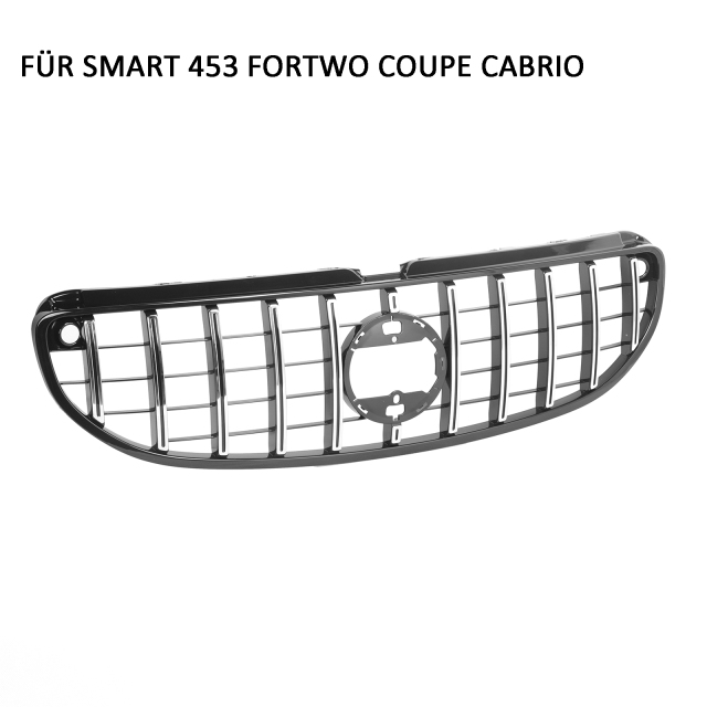 Kühlergrill Chrome GT Panamericana passend für Smart Fortwo W453 Coupe Cabrio