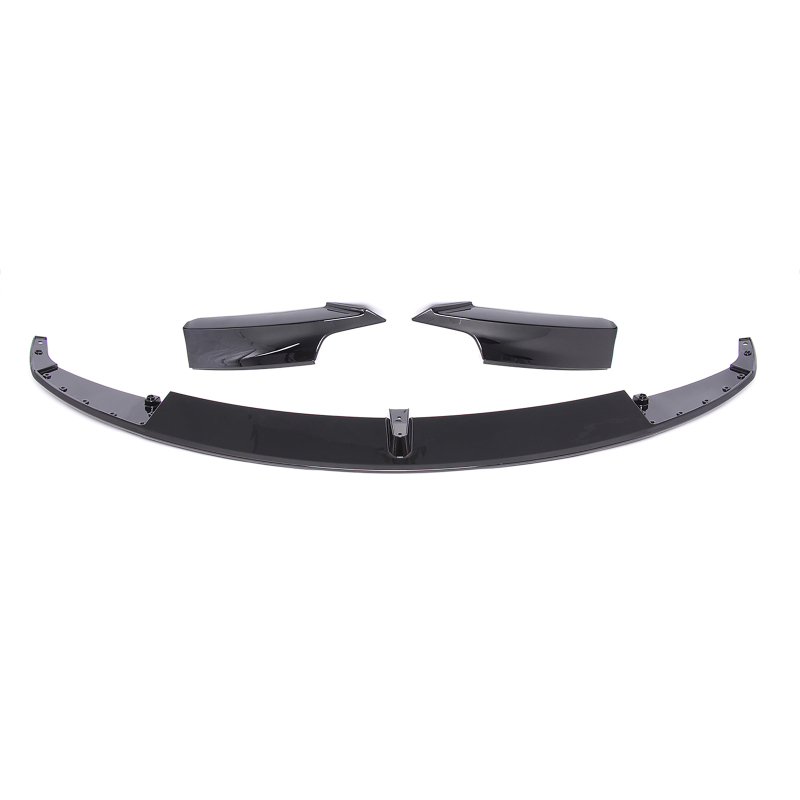 Spoilerlippe Frontlippe GLANZ SCHWARZ für BMW 3er F30 F31 M Paket